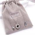 Chomel Chic S925 Double Ring Pendant