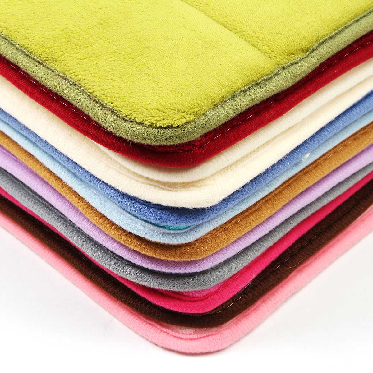 Premium Velvet Comfort Mat - Anti-Slip Set
