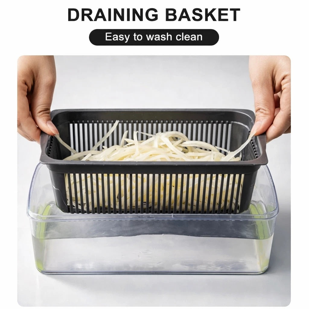 16 in 1 Vegetable Chopper & Mandolin Slicer