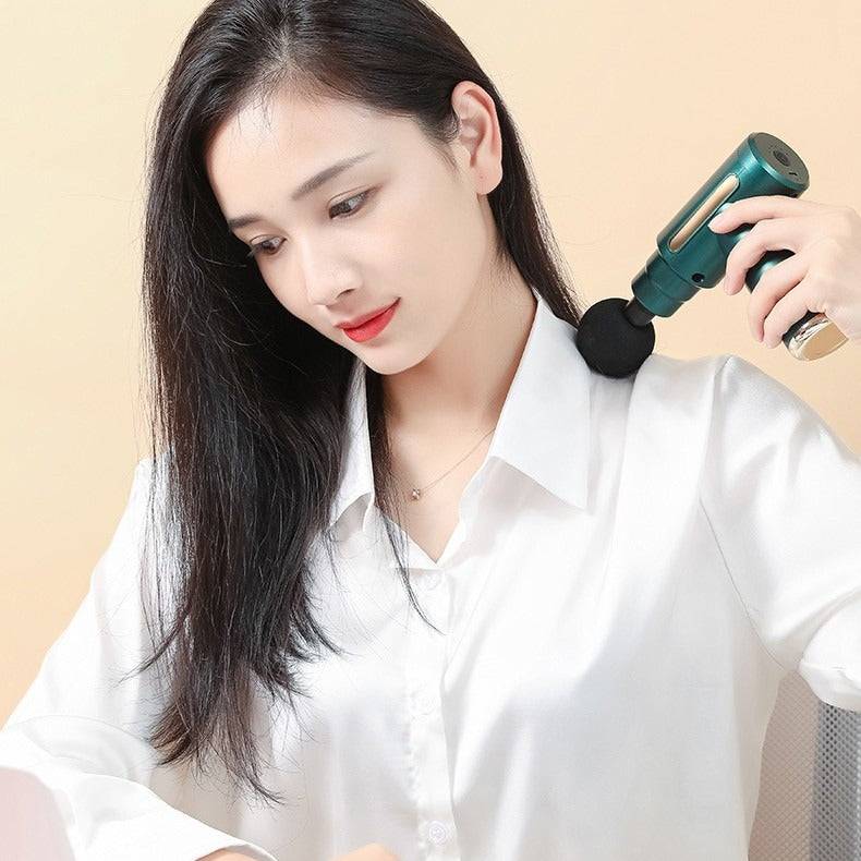 USB Mini Massage Gun with LED Display