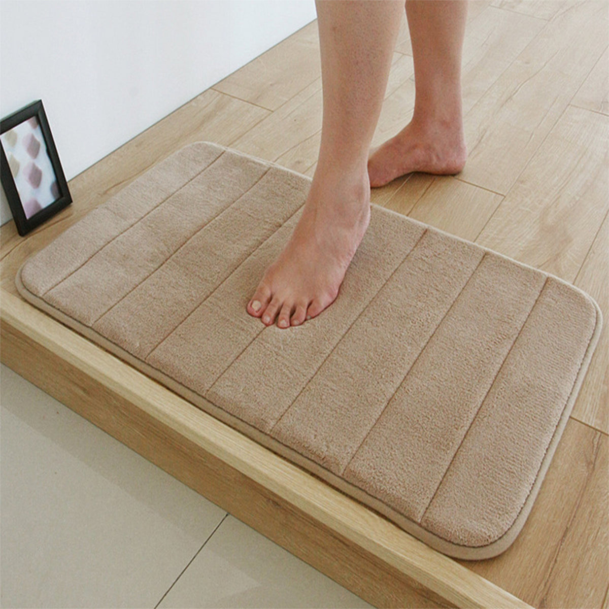 Premium Velvet Comfort Mat - Anti-Slip Set