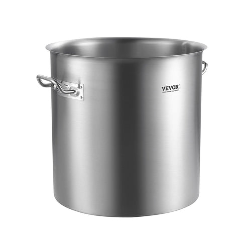 Stainless Steel Stockpot, 53 Quart Large Cooking Pots, Cookware Sauce